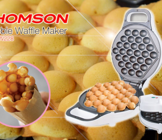 【吃貨救星】教用Thomson TM-SW228整港式雞蛋仔!